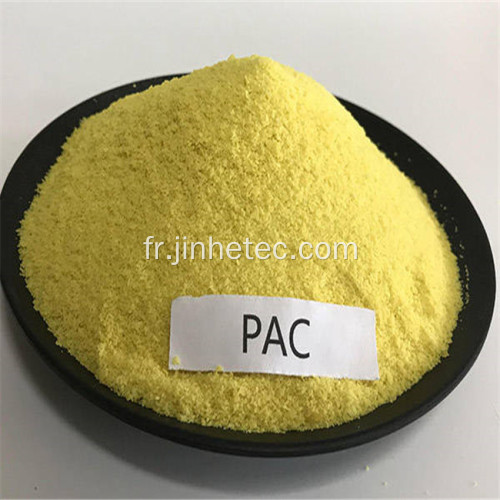 Chlorure de polyalununum utilisé pour le traitement des eaux usées Pac